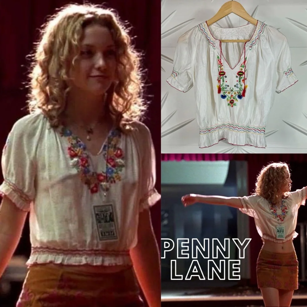 Vintage Hungarian Peasant Top | Penny Lane Style Size: XS/Small